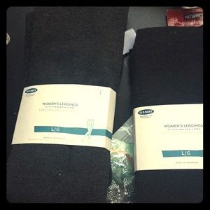 2 pairs unused tights.